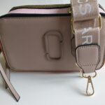 Crossbody Handtas Snapshot Zand Multicolor met riem