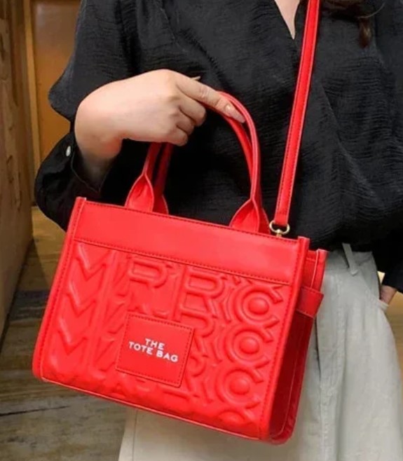 handtasje the tote bag rood